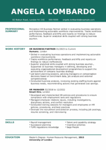 Image of CV